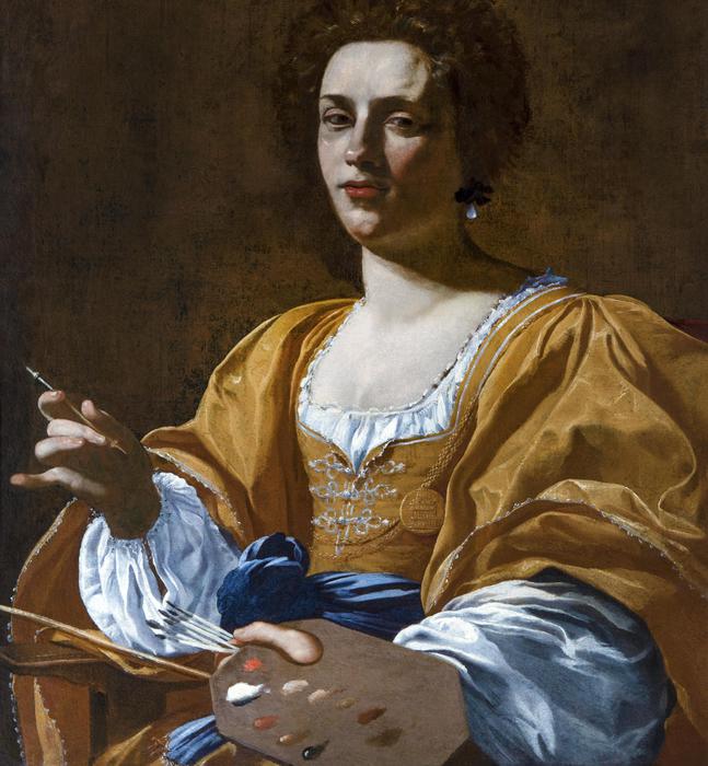 Simon Vouet, Ritratto di Artemisia Gentileschi